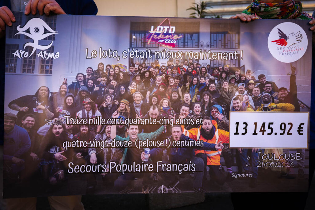 Après-Midi Remise de chèque au Secours Populaire suite au Loto Tekno #5 2026