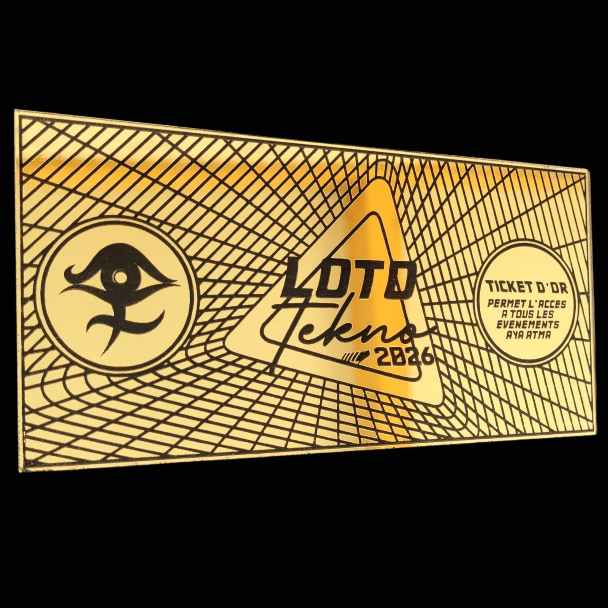 Le Ticket d'or : entrée gratuite à tous les prochains événements Aya Atma